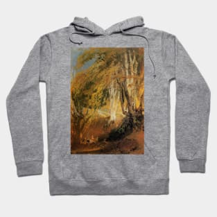 A Beech Wood with Gipsies Round a Camp Fire, 1799-1801 Hoodie